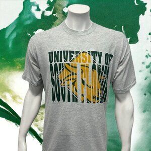 Vintage 90s University of South Florida Bulls USF Single Stitch Graphic T-Shirt
